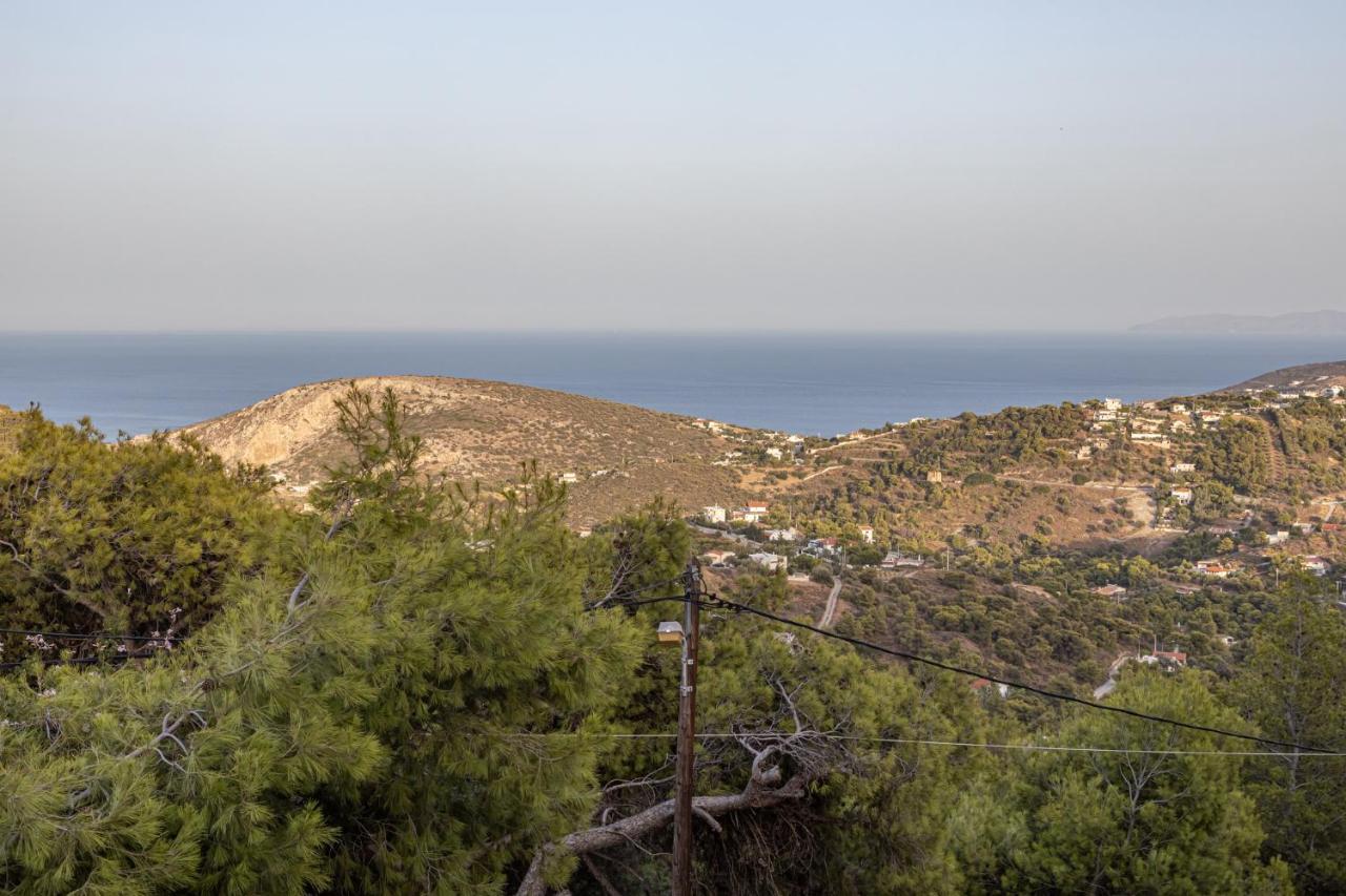 Mary'S Paradise Apartment With Panoramic Sea View To Kakia Thalassa And Daskalio Κερατέα Εξωτερικό φωτογραφία